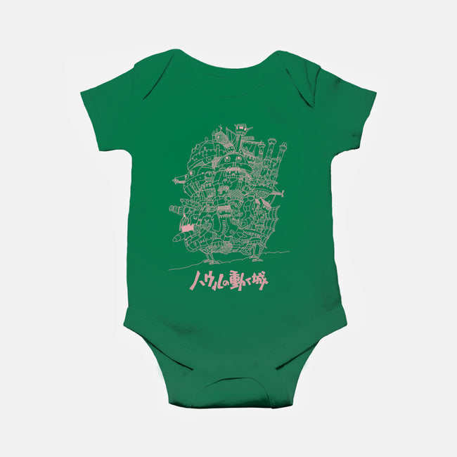 Castle-baby basic onesie-Jelly89