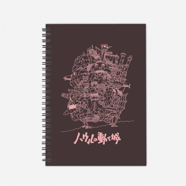 Castle-none dot grid notebook-Jelly89