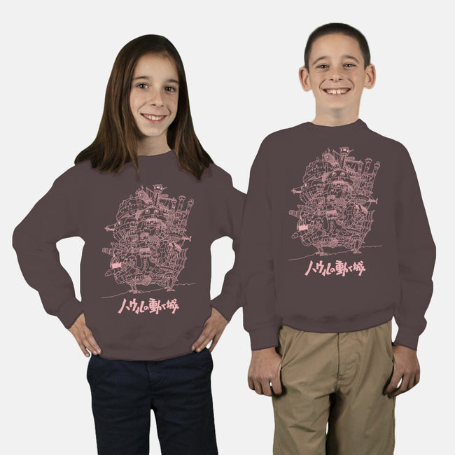 Castle-youth crew neck sweatshirt-Jelly89