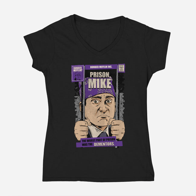 Prison Mike-womens v-neck tee-The Brothers Co.