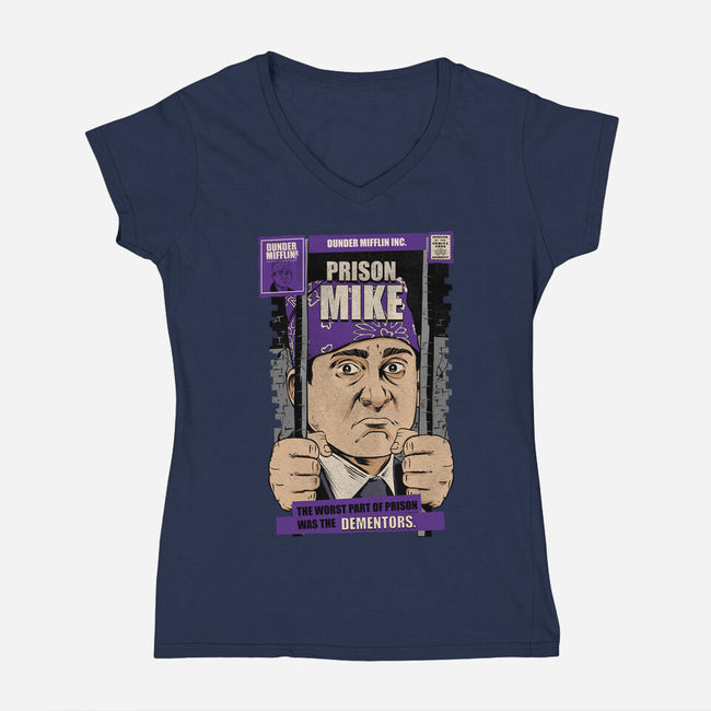 Prison Mike-womens v-neck tee-The Brothers Co.