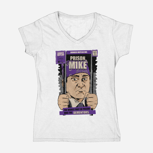 Prison Mike-womens v-neck tee-The Brothers Co.
