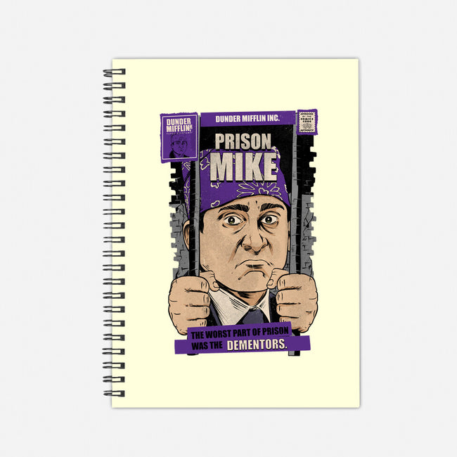 Prison Mike-none dot grid notebook-The Brothers Co.