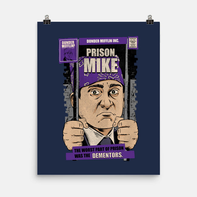 Prison Mike-none matte poster-The Brothers Co.