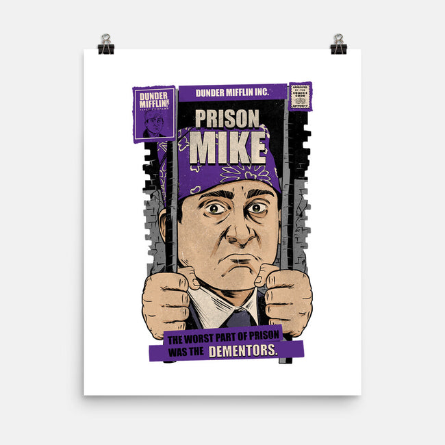 Prison Mike-none matte poster-The Brothers Co.