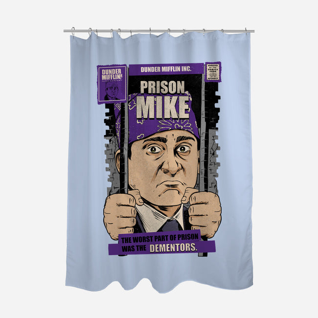 Prison Mike-none polyester shower curtain-The Brothers Co.