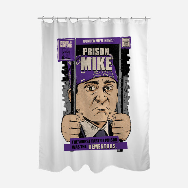 Prison Mike-none polyester shower curtain-The Brothers Co.