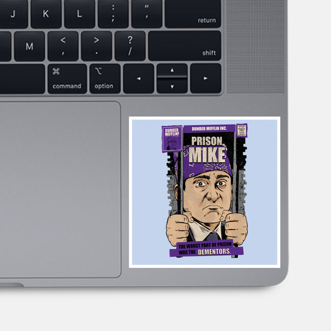 Prison Mike-none glossy sticker-The Brothers Co.