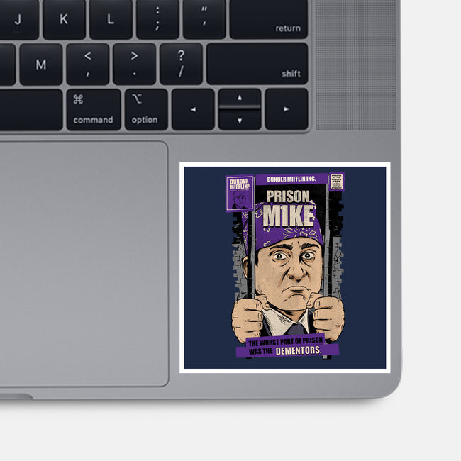 Prison Mike-none glossy sticker-The Brothers Co.