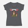 Top Bun-womens v-neck tee-Boggs Nicolas