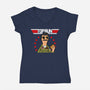 Top Bun-womens v-neck tee-Boggs Nicolas