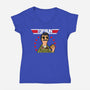 Top Bun-womens v-neck tee-Boggs Nicolas