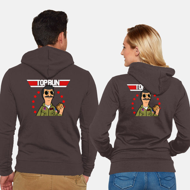 Top Bun-unisex zip-up sweatshirt-Boggs Nicolas