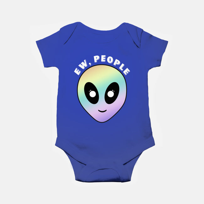 Ew, People-baby basic onesie-Kari Sl