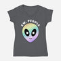 Ew, People-womens v-neck tee-Kari Sl