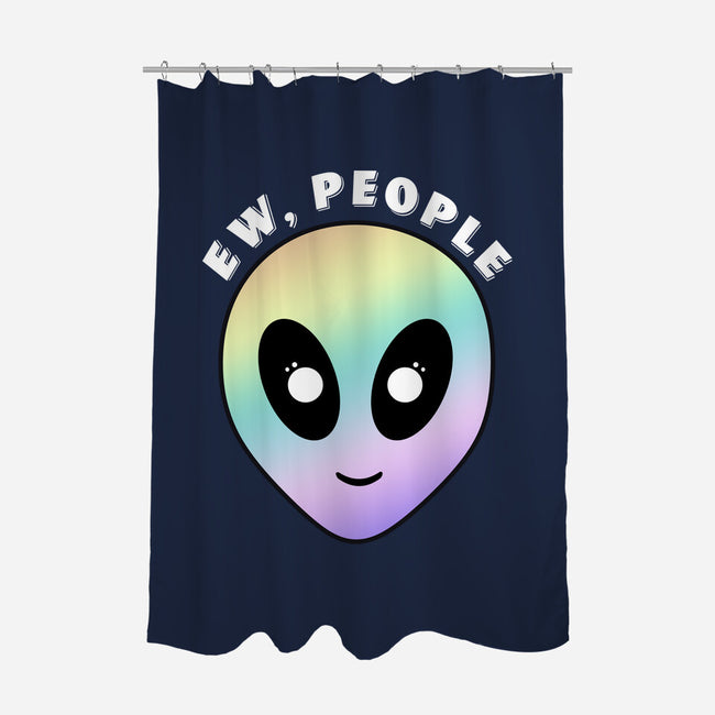 Ew, People-none polyester shower curtain-Kari Sl