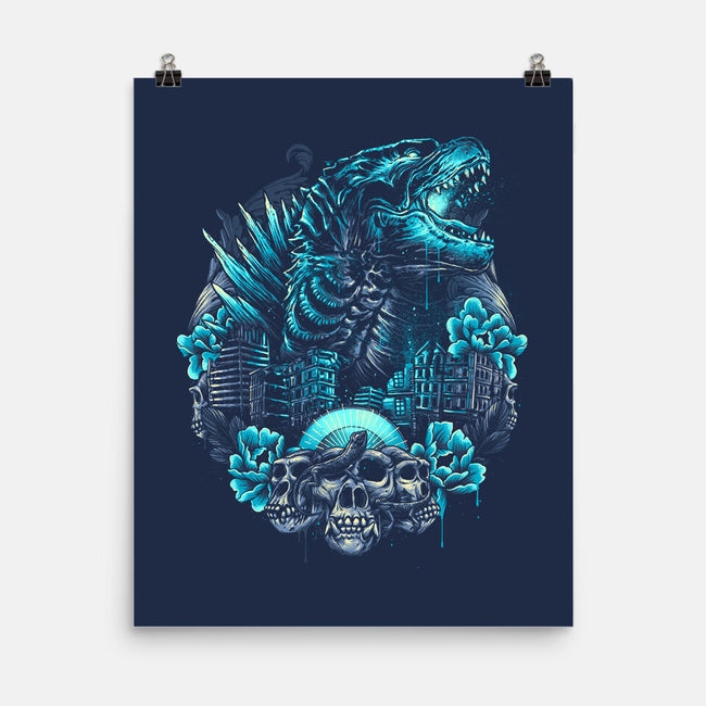 Rise From The Depths-none matte poster-glitchygorilla