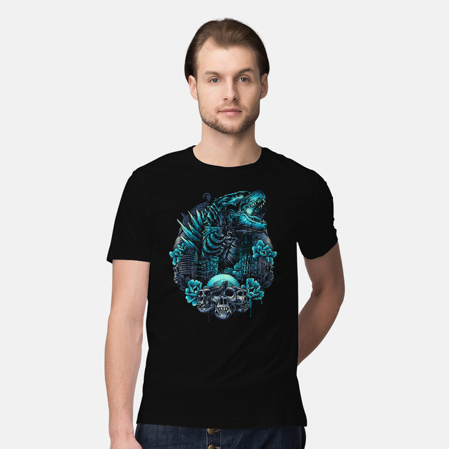 Rise From The Depths-mens premium tee-glitchygorilla