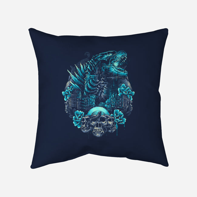 Rise From The Depths-none non-removable cover w insert throw pillow-glitchygorilla