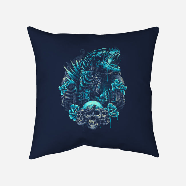 Rise From The Depths-none removable cover w insert throw pillow-glitchygorilla