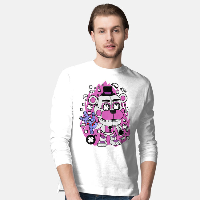 Freddy White-mens long sleeved tee-ElMattew
