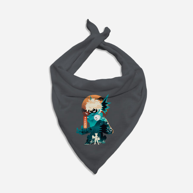 Bakugo-dog bandana pet collar-hirolabs