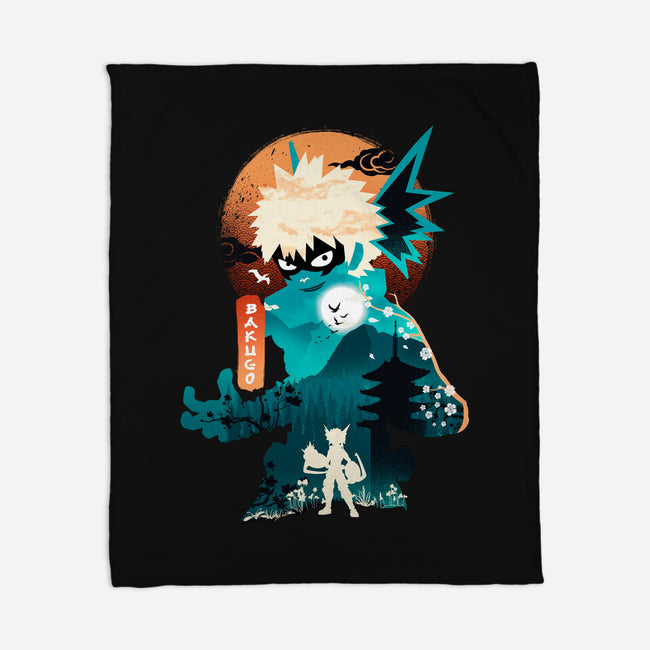 Bakugo-none fleece blanket-hirolabs