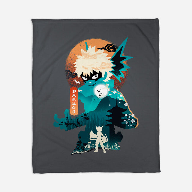 Bakugo-none fleece blanket-hirolabs