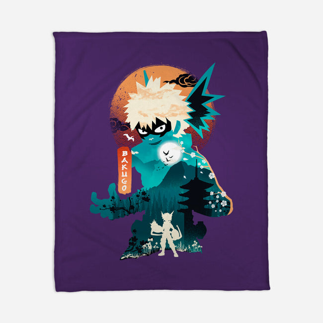 Bakugo-none fleece blanket-hirolabs