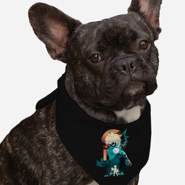 Bakugo-dog bandana pet collar-hirolabs