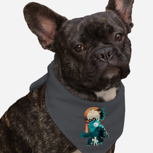 Bakugo-dog bandana pet collar-hirolabs