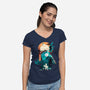 Bakugo-womens v-neck tee-hirolabs