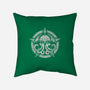 Cult of Cthulhu-none removable cover w insert throw pillow-Paul Simic