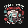 Space Time-none glossy sticker-eduely