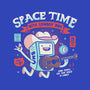 Space Time-none removable cover w insert throw pillow-eduely