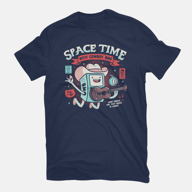 Space Time-womens basic tee-eduely
