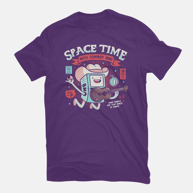 Space Time-womens basic tee-eduely