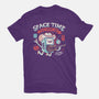 Space Time-womens basic tee-eduely