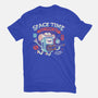 Space Time-womens fitted tee-eduely
