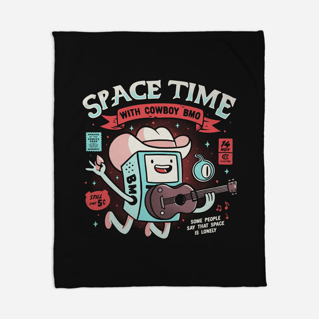 Space Time-none fleece blanket-eduely