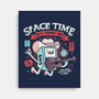 Space Time-none stretched canvas-eduely