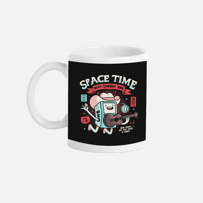 Space Time-none glossy mug-eduely