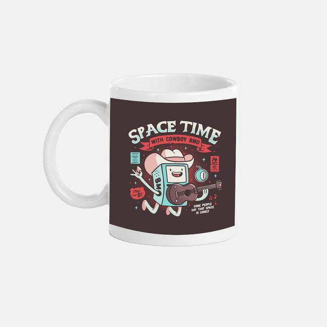 Space Time-none glossy mug-eduely