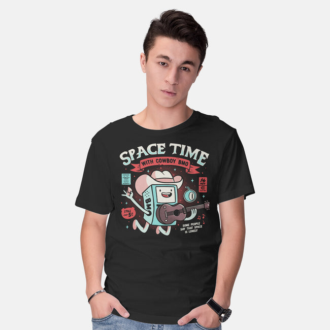 Space Time-mens basic tee-eduely