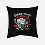 Space Time-none removable cover w insert throw pillow-eduely