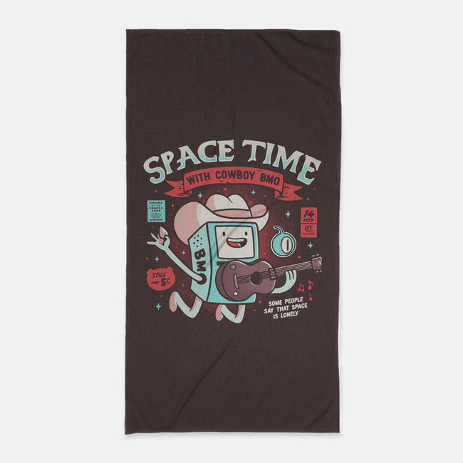 Space Time-none beach towel-eduely
