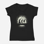 Samurai's Journey-womens v-neck tee-fanfreak1