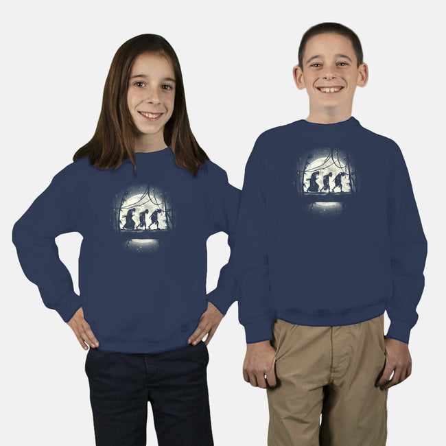 Samurai's Journey-youth crew neck sweatshirt-fanfreak1