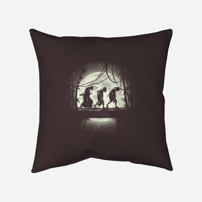 Samurai's Journey-none removable cover w insert throw pillow-fanfreak1