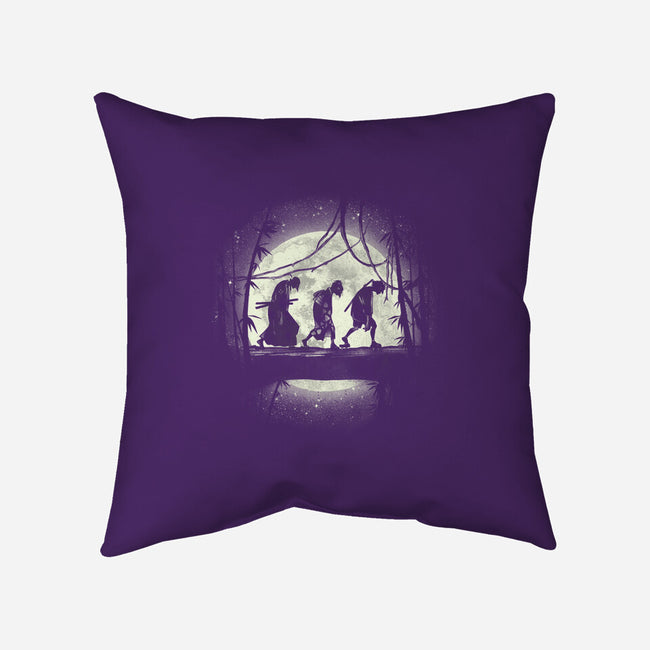 Samurai's Journey-none removable cover w insert throw pillow-fanfreak1